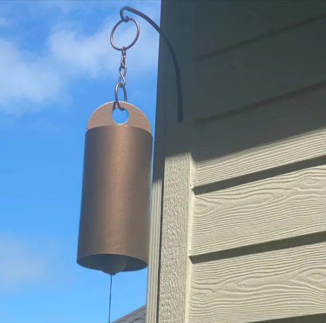 Single-Tube Metal Wind Chimes – Elegant Garden Decor
