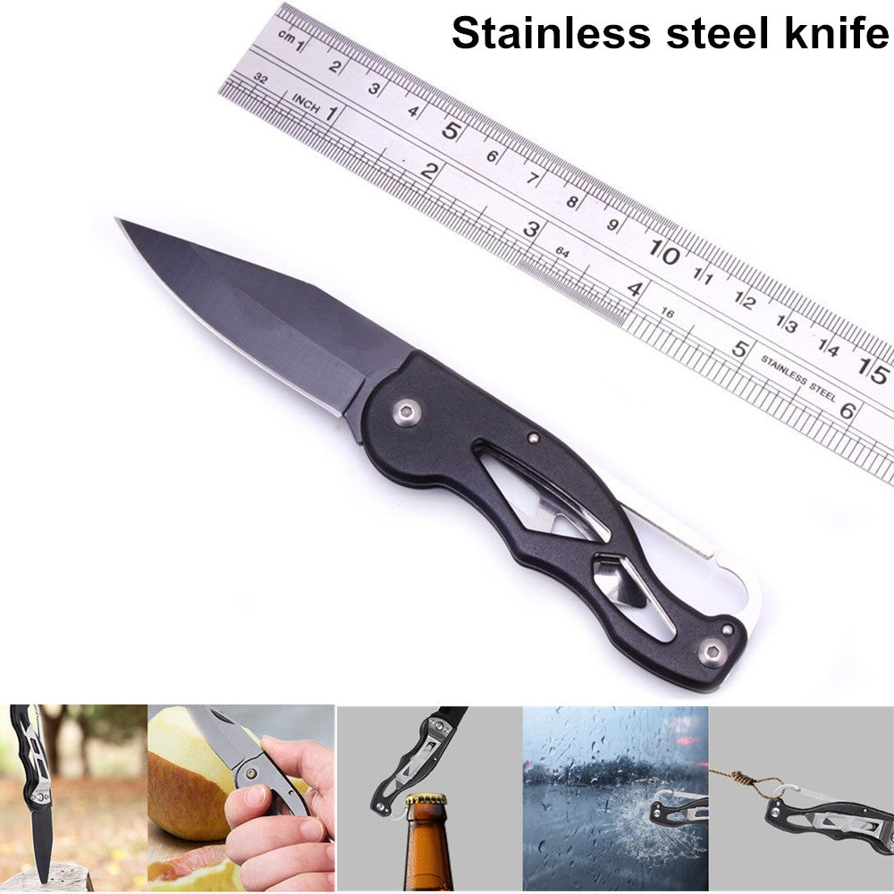 18-in-1 Tactical Survival Pen with LED Flashlight & Glass Breaker – Emergency Self Defense Tool
