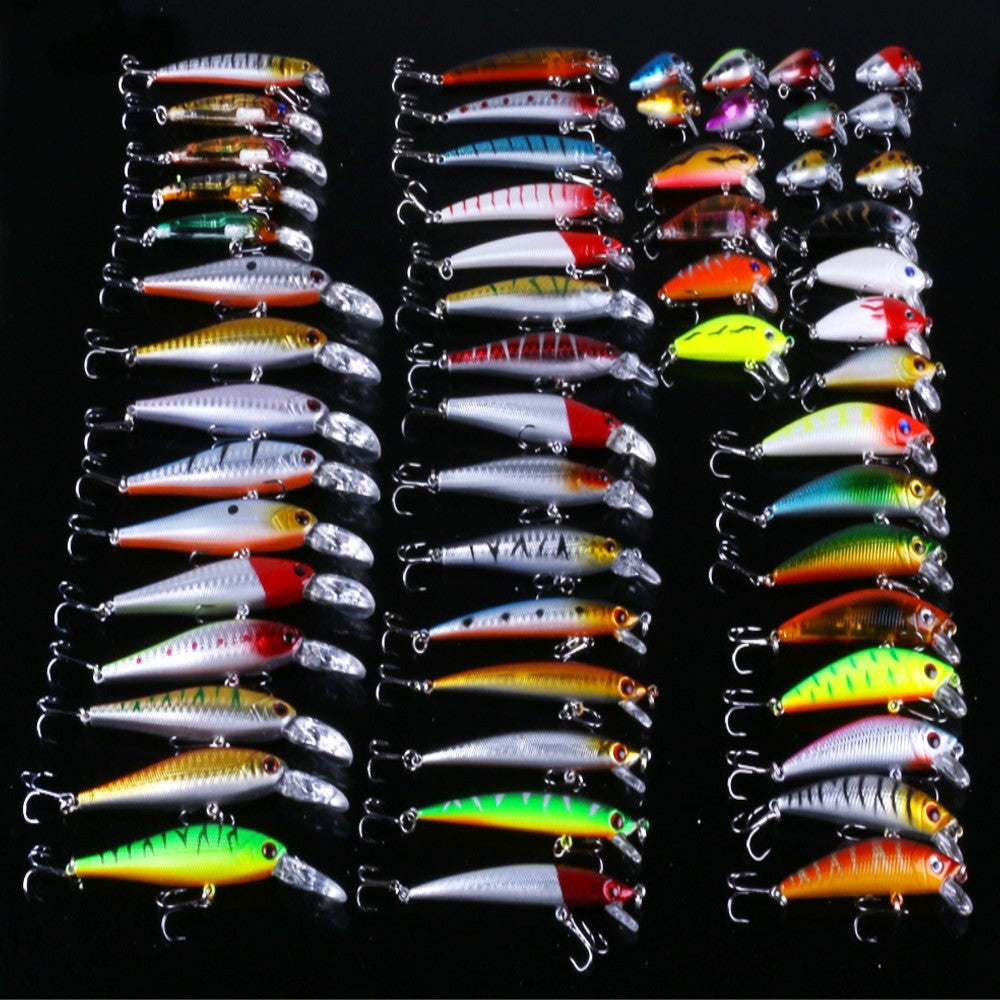 All-in-One Fishing Lure Set for Bass, Trout & Salmon