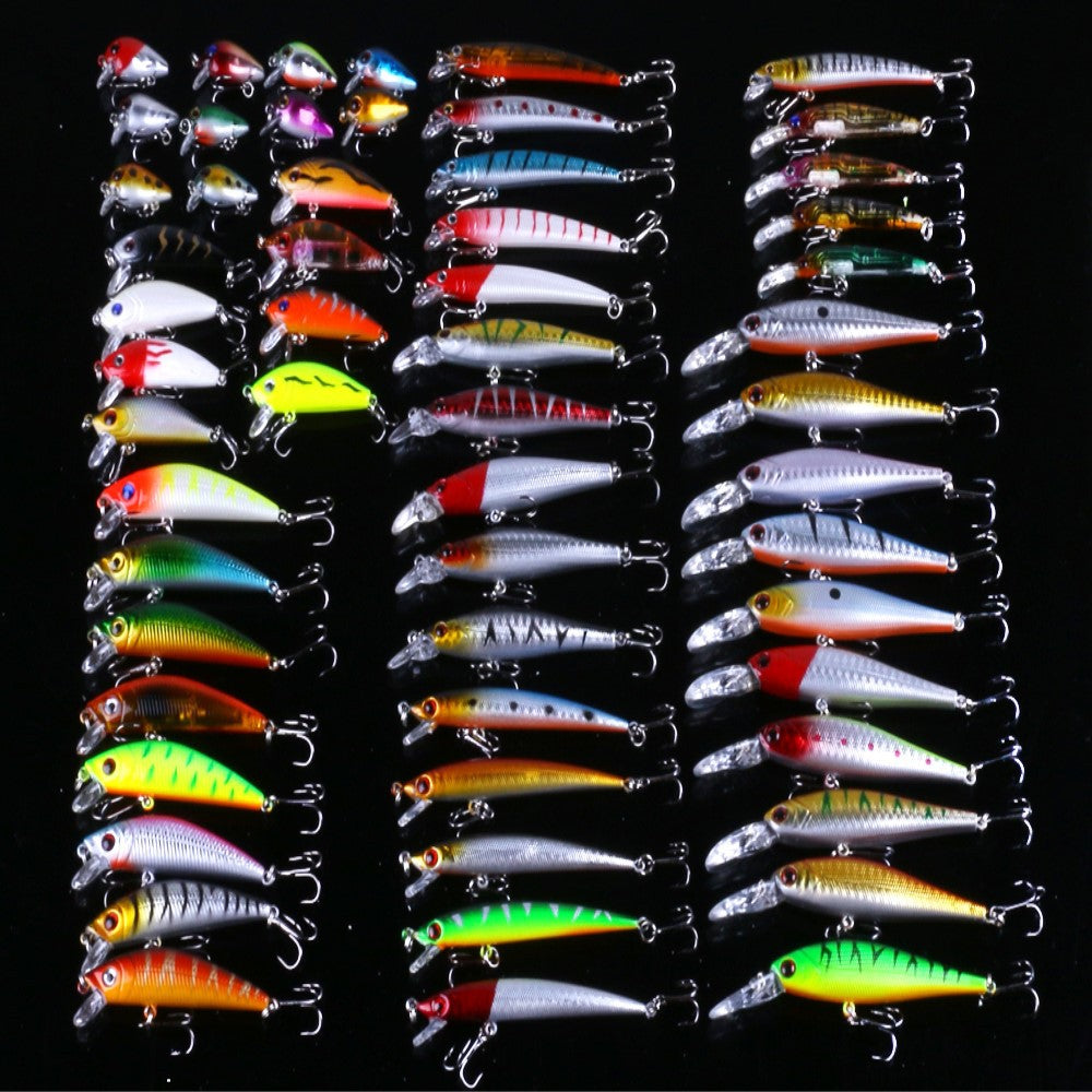 All-in-One Fishing Lure Set for Bass, Trout & Salmon